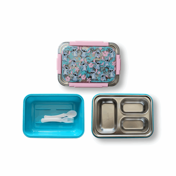 Boîte alimentaire en inox Stitch – Kalino – Image 3